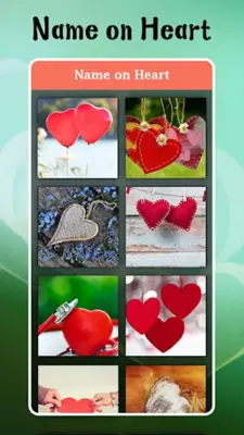 Name on Heart Photo android App screenshot 6